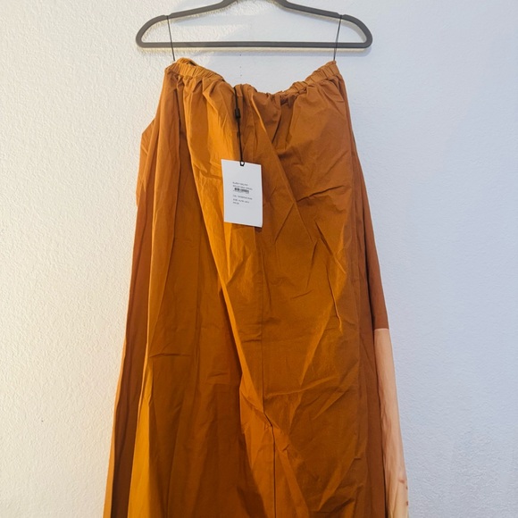 Significant Other Shiloh Strapless Floral Maxi Dress Size 12 Tangerine Rose - Picture 10 of 16